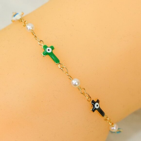 "Minimalist Anklet, Sleek & Modern Design, Women’s Fashion, YC110022-A - Picture 1 of 10